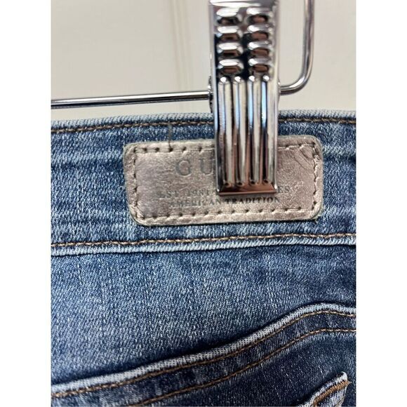 GUESS Kate Studded Distressed Skinny Jeans sz 29 EUC - Picture 6 of 11